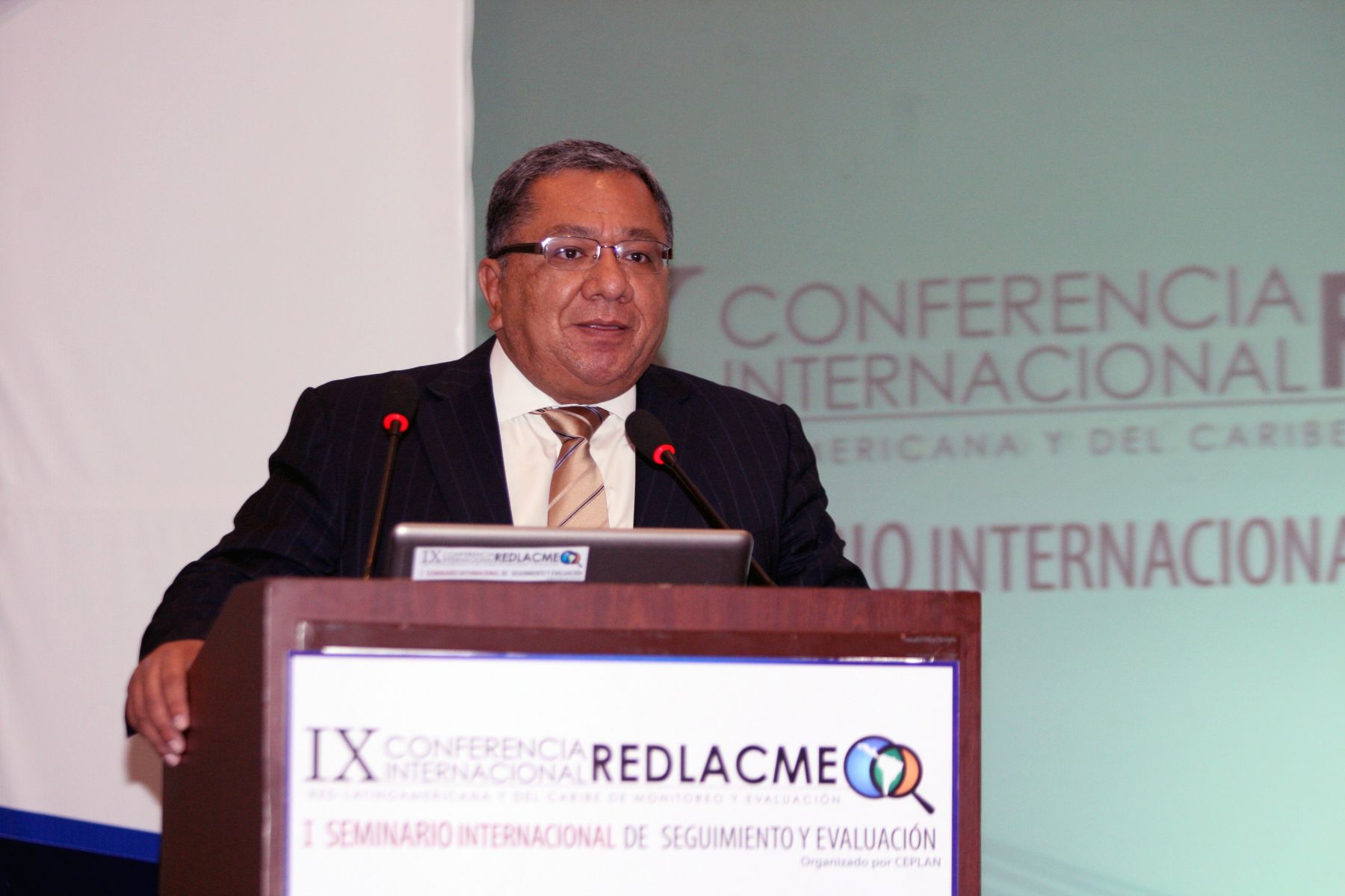 LIMA,PERÚ-03 DICIEMBRE. El Jefe del Ceplan Carlos Anderson, asiste a la IX Conferencia Internacional Redlacme.Foto:ANDINA/Héctor Vinces.