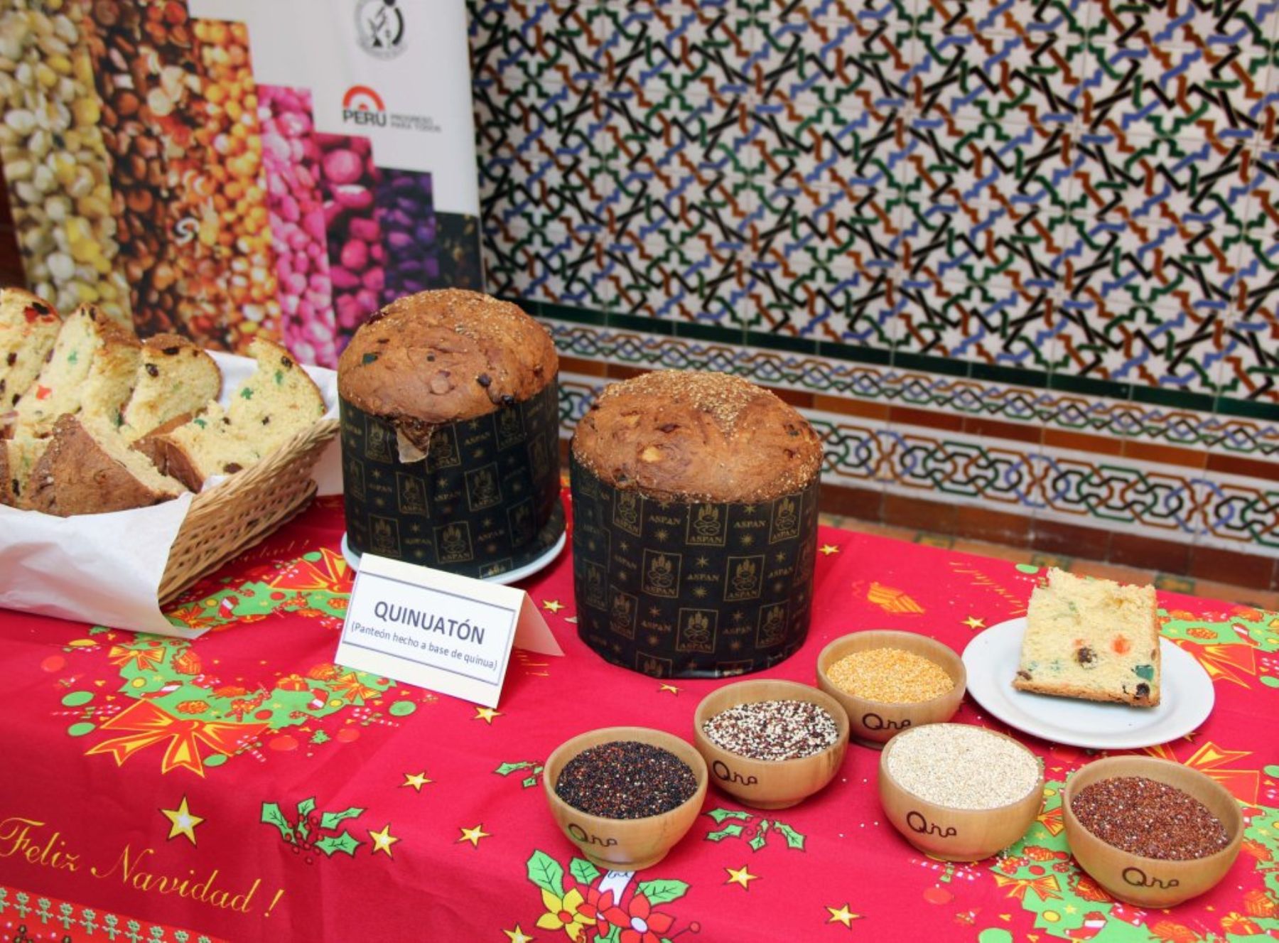 INS presenta quinuatón y chocoquinua como alternativa para cena navideña. Foto: Minsa