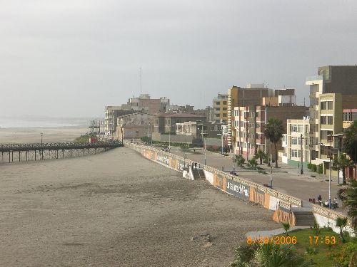 El epicentro de los dos sismos reportados en las últimas horas en Lambayeque se situaron cerca del balneario de Pimentel. ANDINA/archivo
