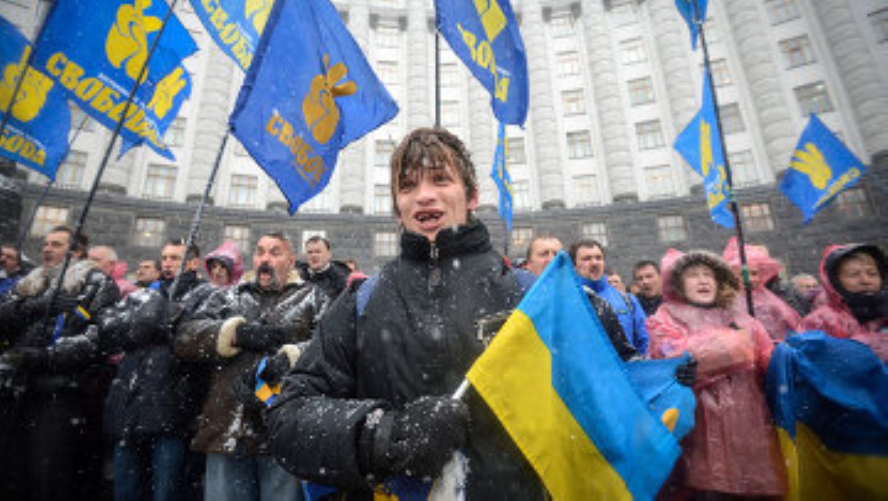 Ucrania durante época de protestas. Foto: INTERNET/Medios