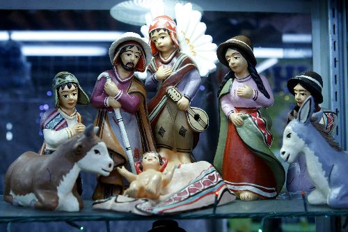 Nacimiento navideño peruano. ANDINA/Norman Córdova