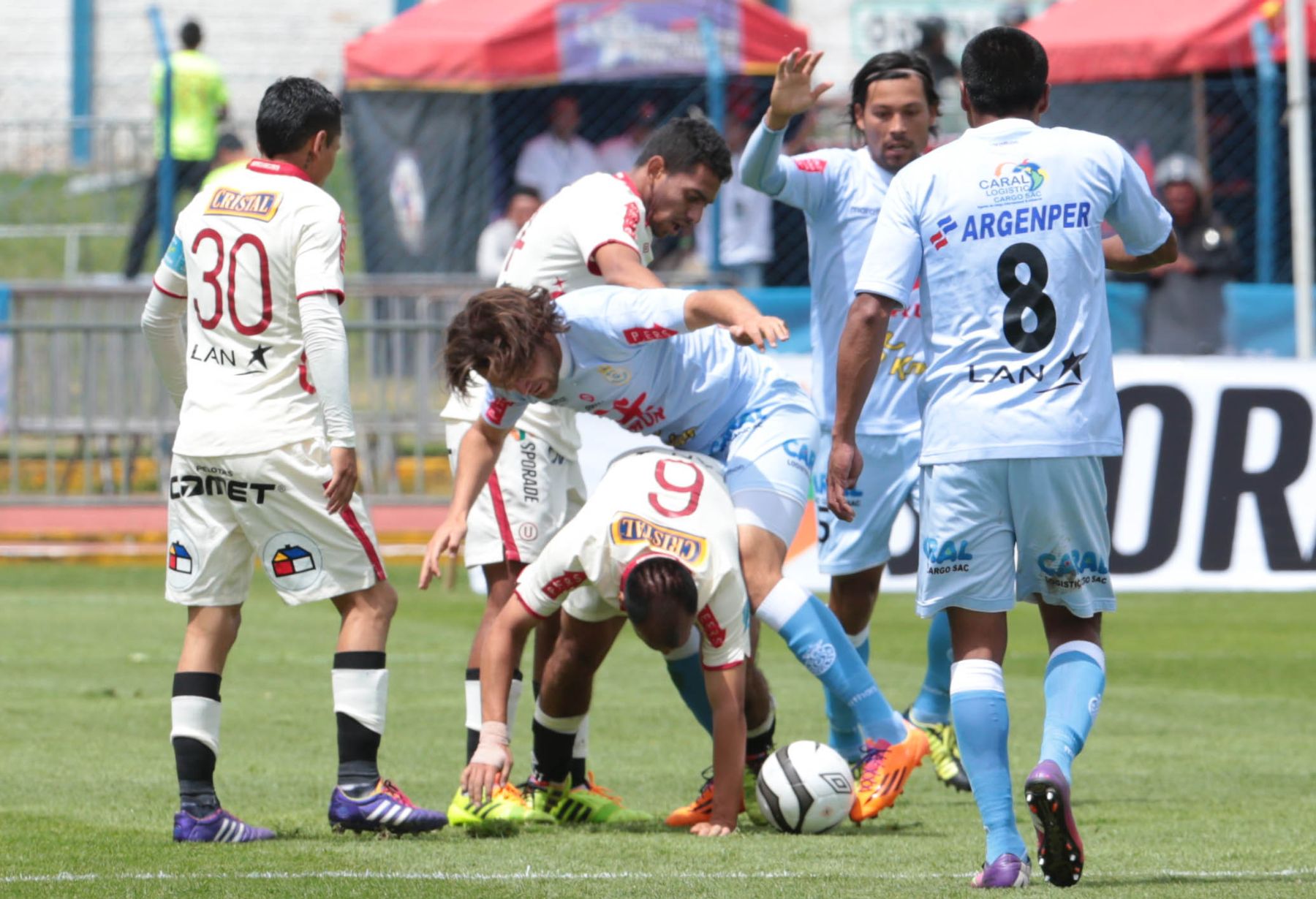 HUANCAYO,PERÚ-DICIEMBRE 18.Final Universitario vs Garcilaso.Foto: ANDINA/archivo