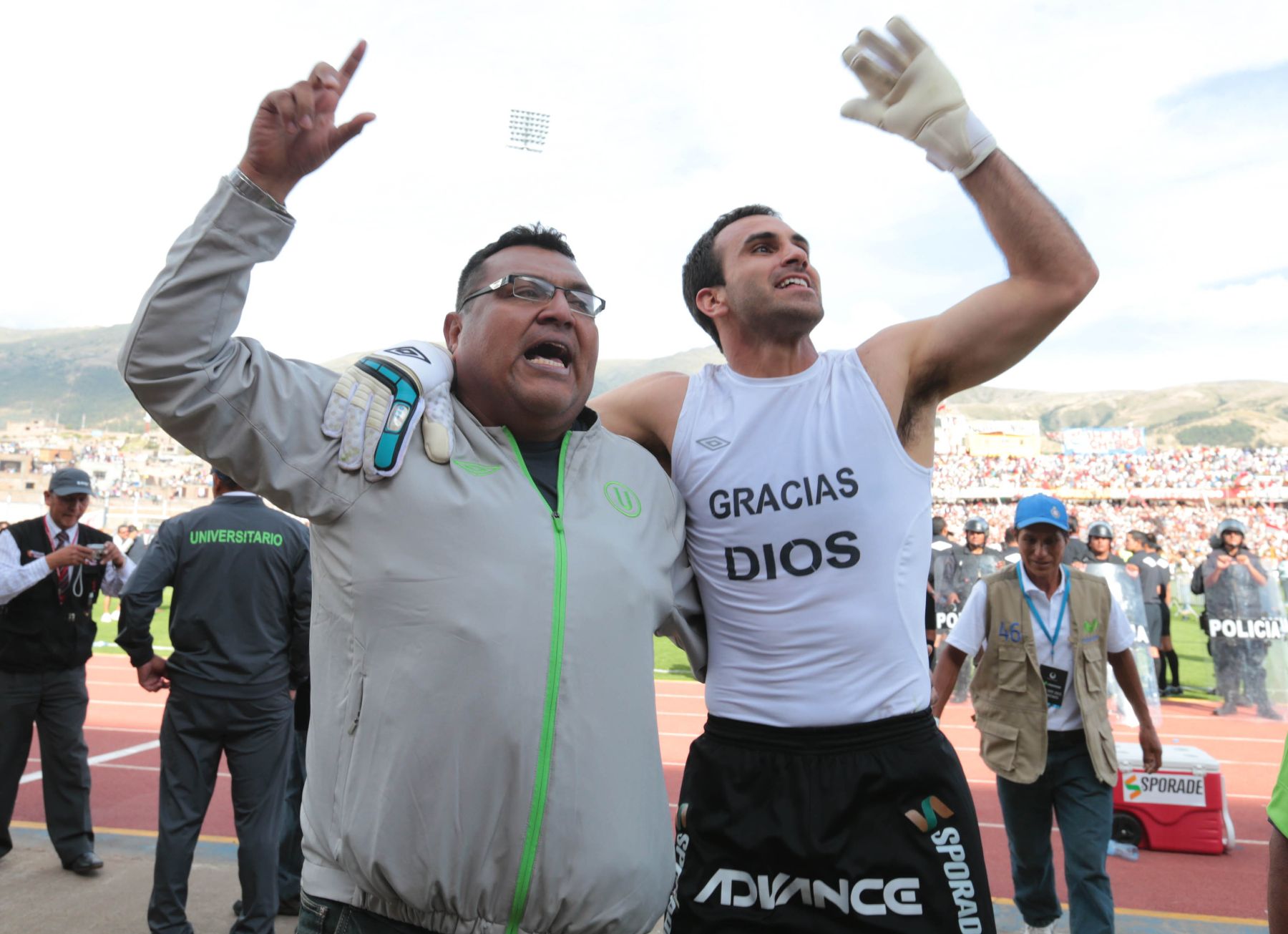 HUANCAYO,PERÚ-DICIEMBRE.Universitario de Deportes  campeón nacional 2013.Foto: ANDINA/archivo