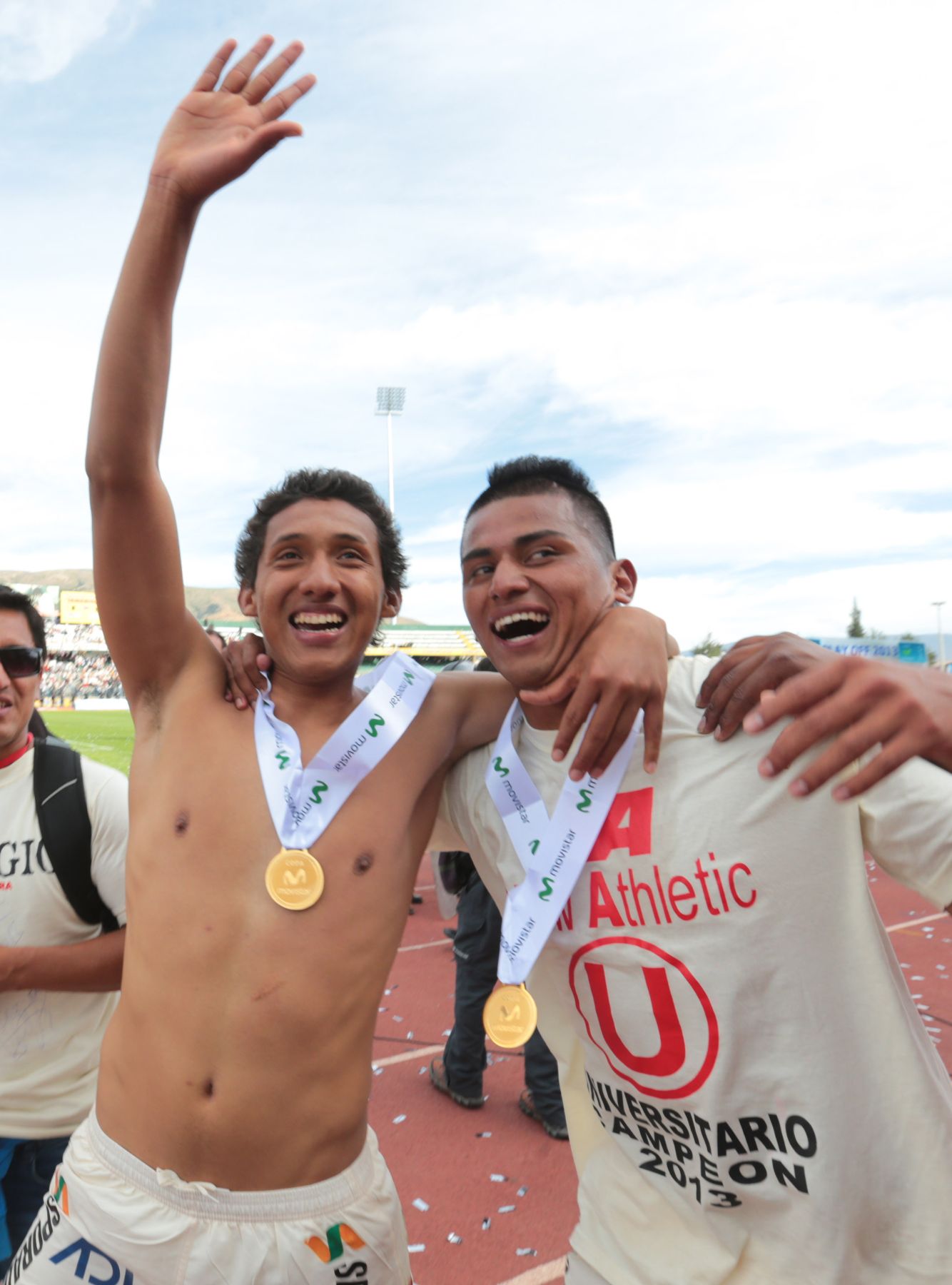 HUANCAYO,PERÚ-DICIEMBRE.Universitario de Deportes  campeón nacional 2013.Foto: ANDINA/archivo