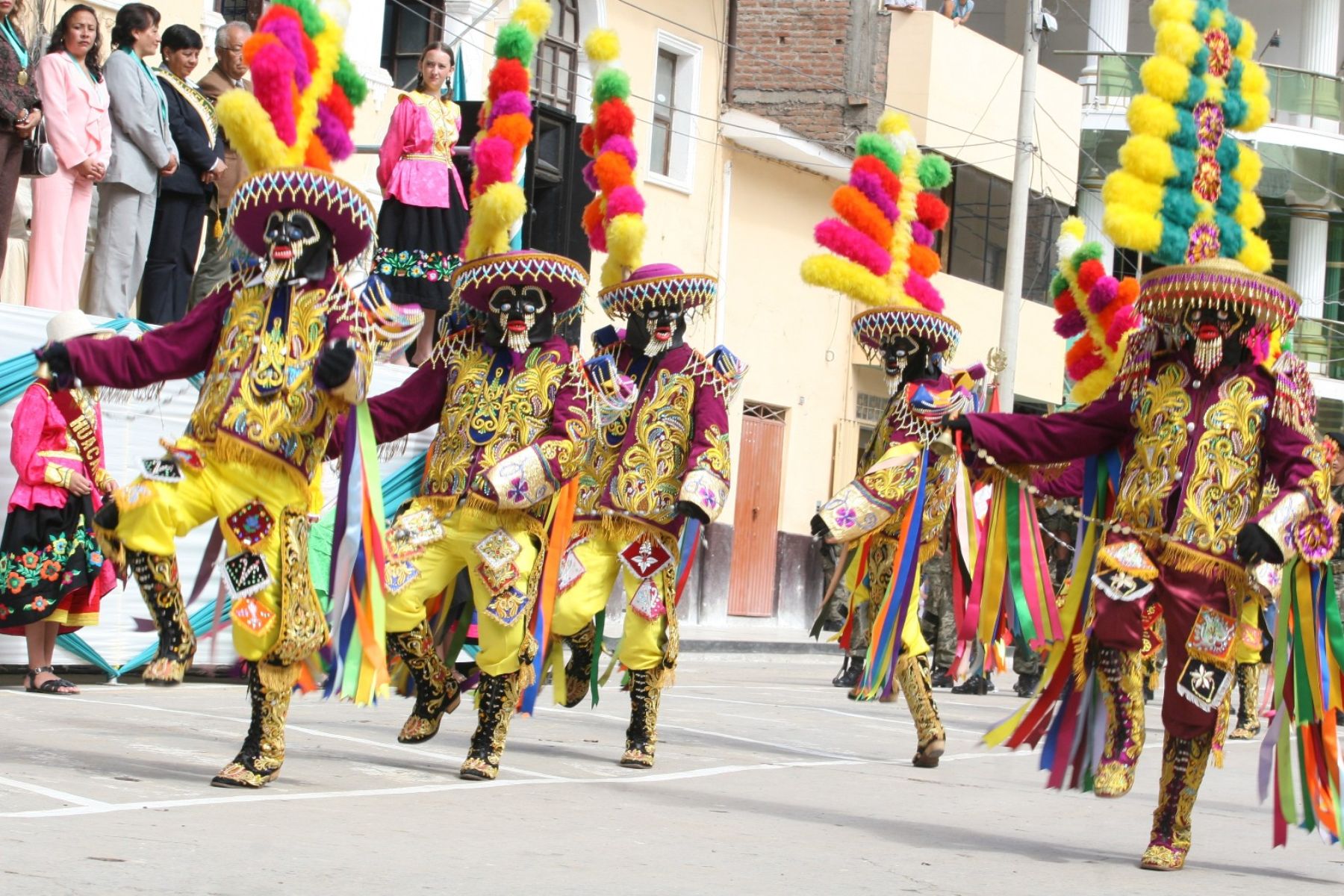 El Ministerio de Cultura declaró hoy a la danza Los Negritos de Huánuco como Patrimonio Cultural de la Nación. ANDINA/archivo