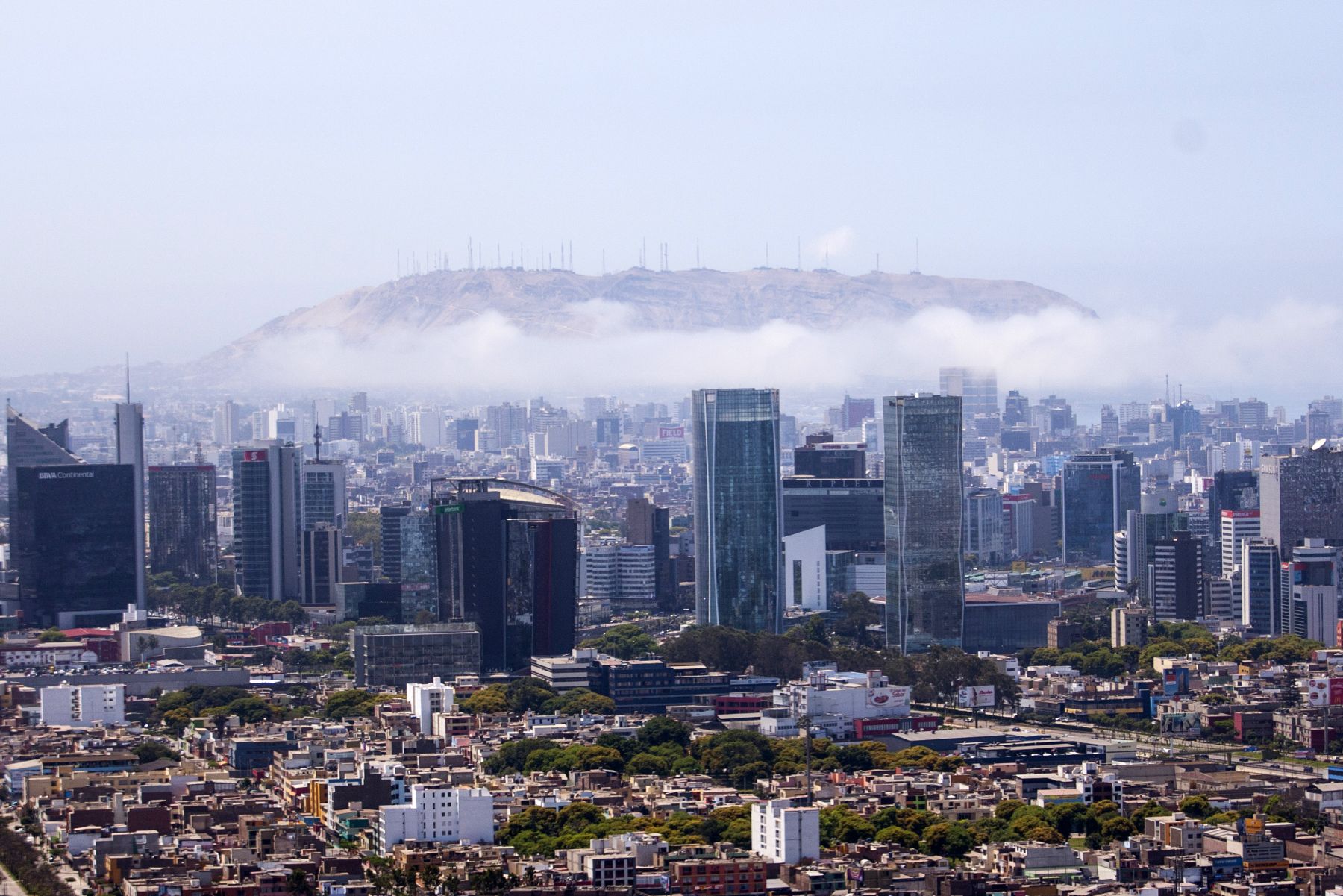 Vista de Lima Metropolitana. ANDINA