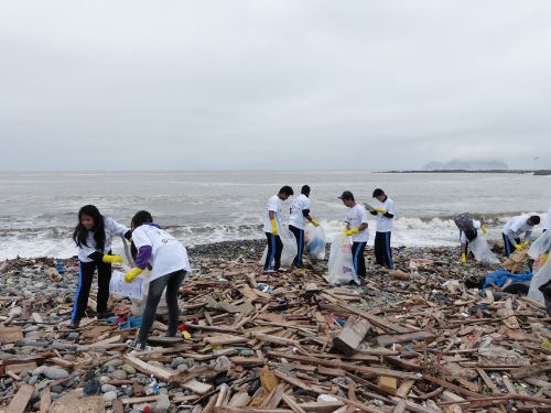 Playa Carpayo terminó nuevamente en el primer lugar de playas más contaminadas. Foto: Difusión