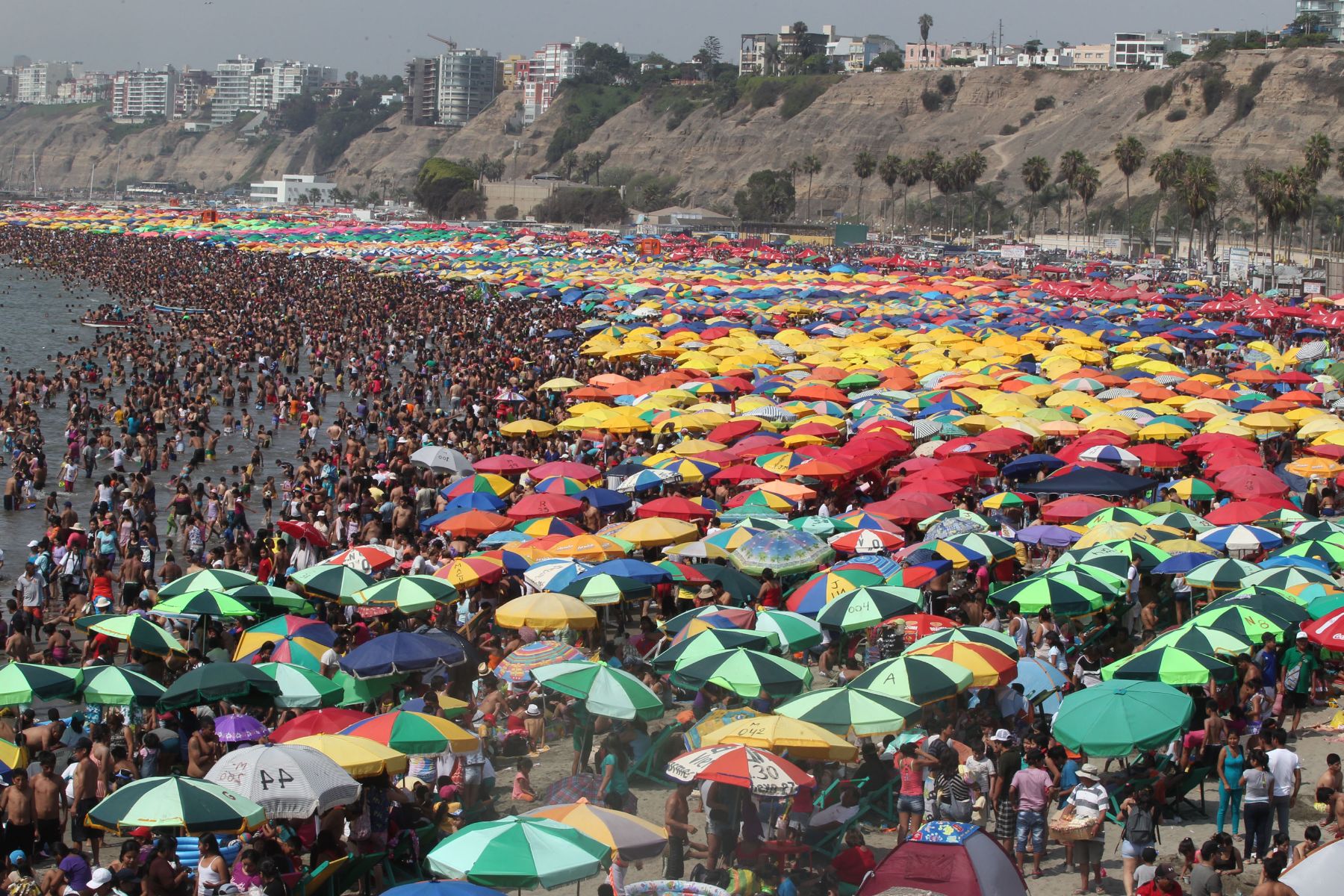 Advierten sobe el peligro de beber alcohol excesivamente en playas. Foto: ANDINA/Vidal Tarqui