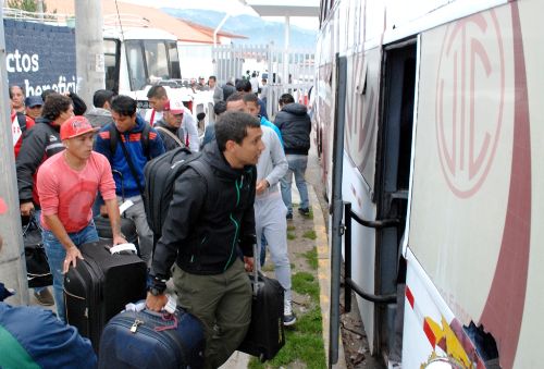 Jugadores de UTC ya se encuentran en Cajamarca para iniciar su pretemporada.