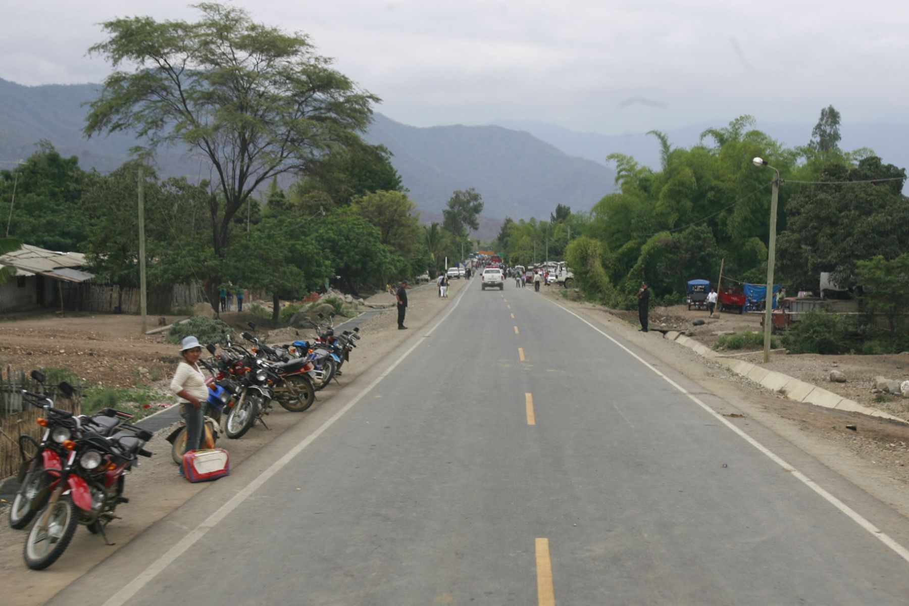 Carretera en Huancabamba. Foto: ANDINA/archivo.