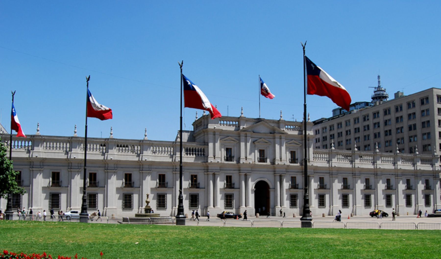 Palacio de la Moneda, Chile.Foto: ANDINA