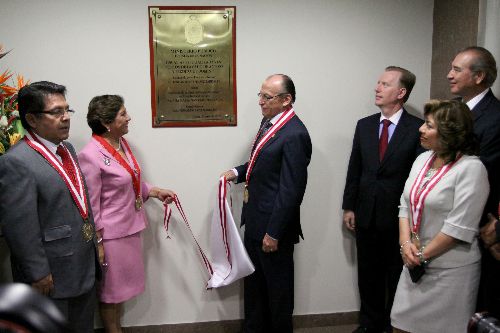 Fiscal de la Nación, Jose Antonio Peláez, inaugura la sede de las fiscalías especializadas en lavado de activo y pérdida de dominio. Foto: ANDINA/Melina Mejia
