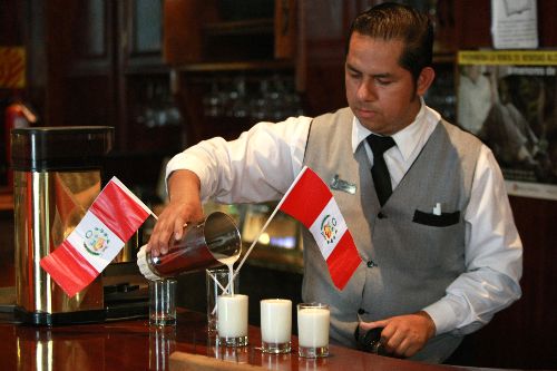 Pisco sour.