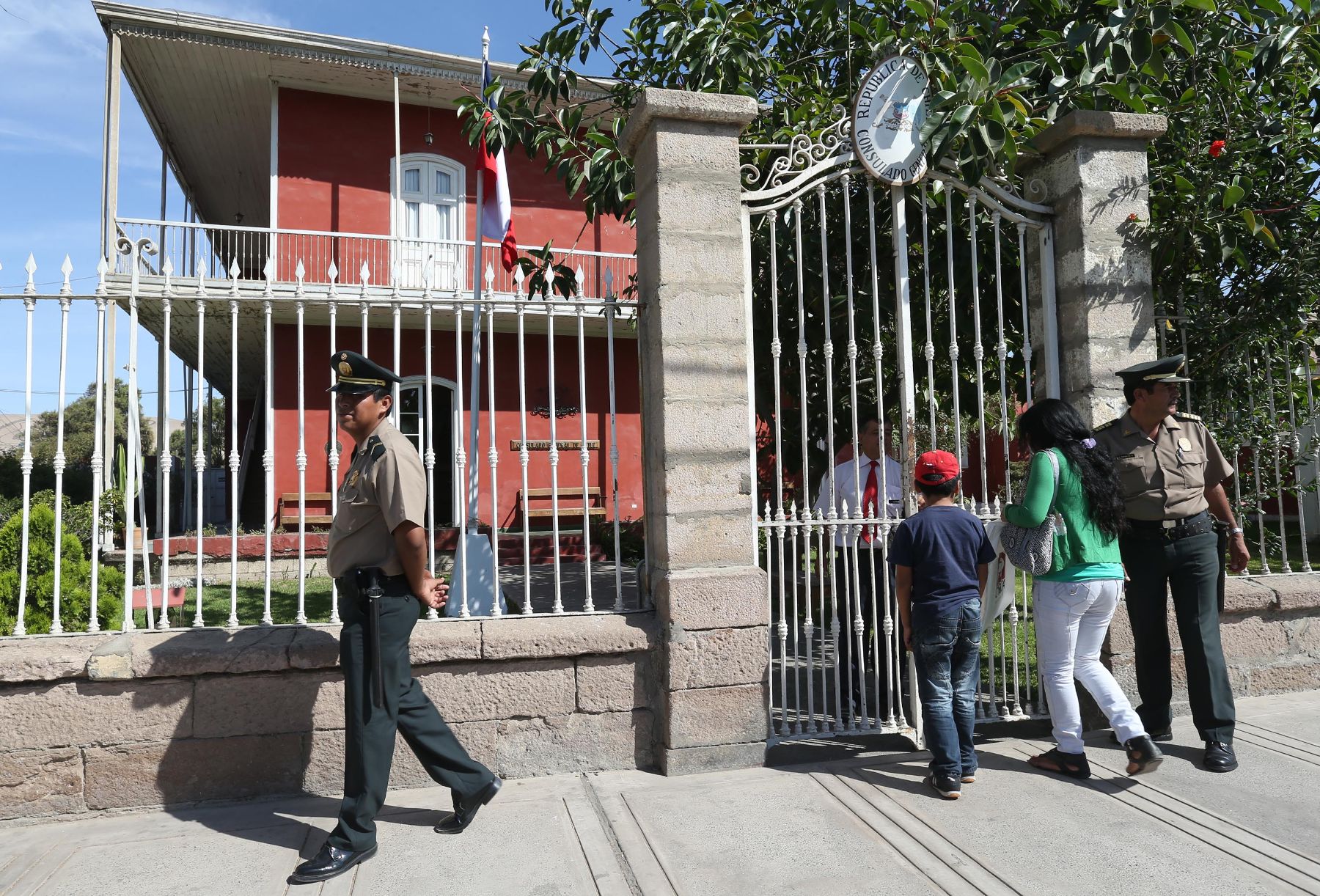 TACNA,PERÚ-ENERO 27 Consulado Chileno en Tacna atiende con normalidad.Foto: ANDINA/archivo.