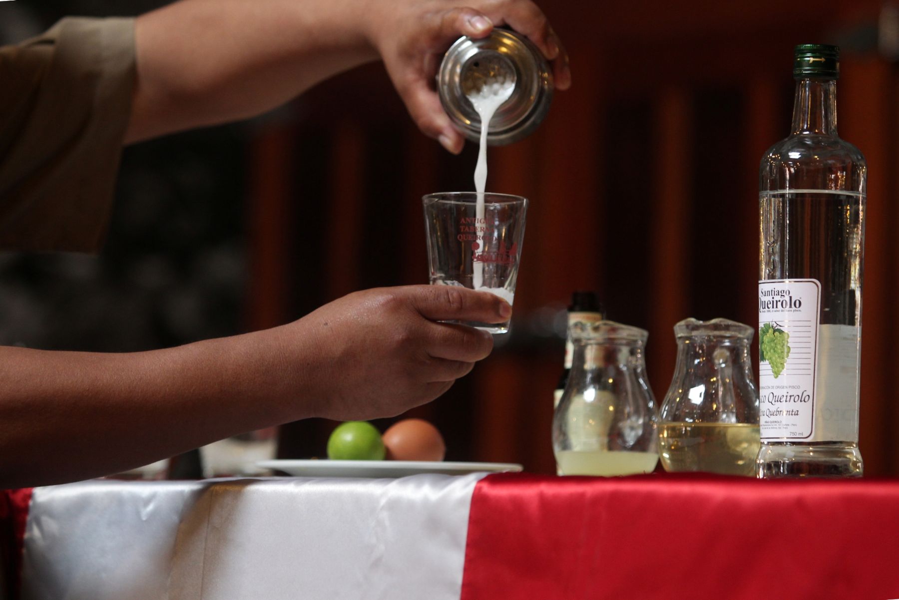 The first Saturday of every February is the official "Día del Pisco Sour" or Pisco Sour Day in Peru.