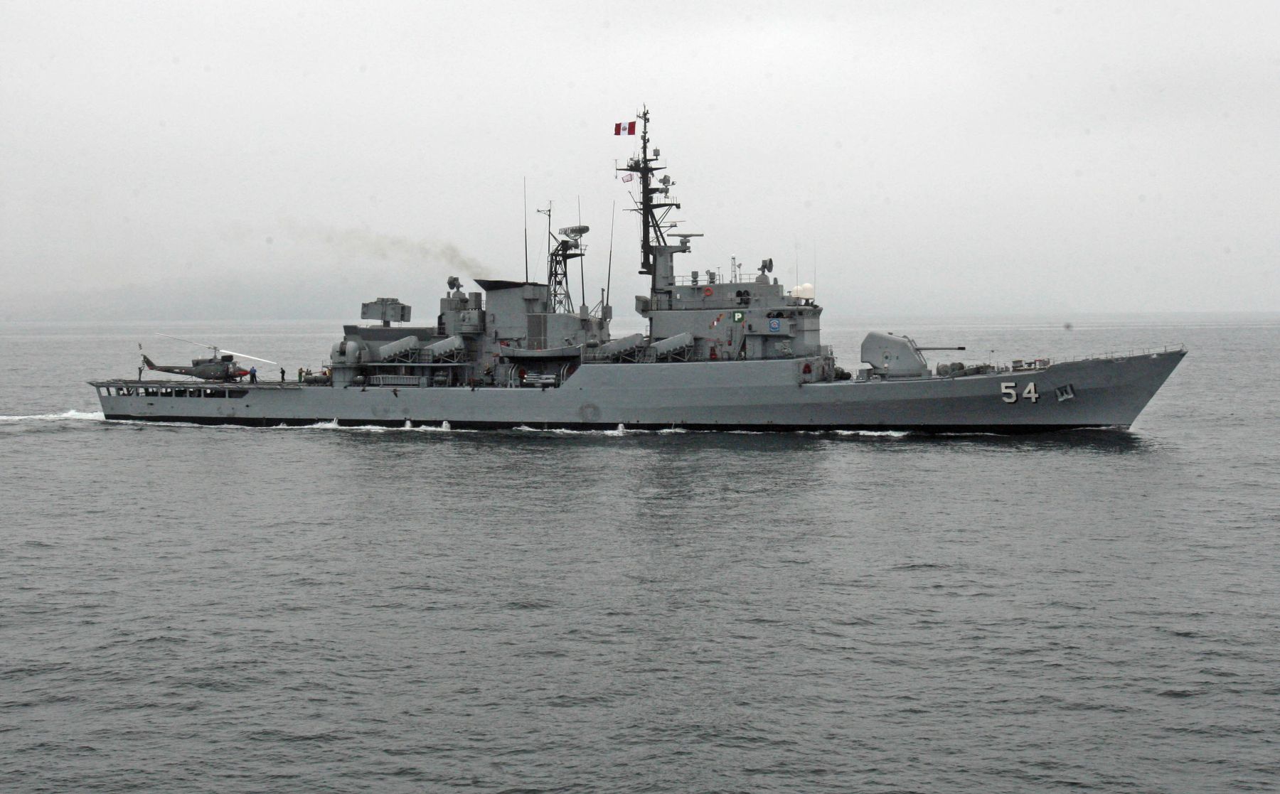 Peruvian Navy ship.