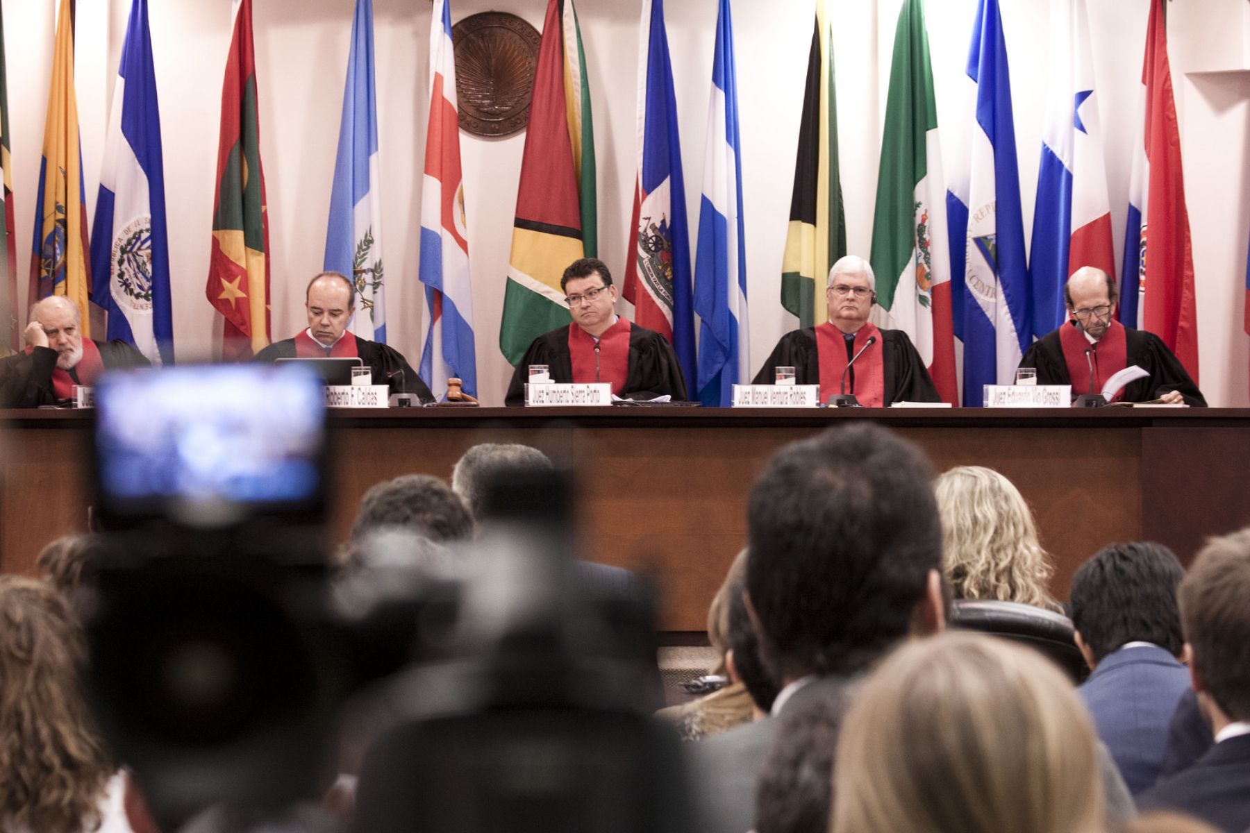 Audiencia de la Corte Interamericana de Derechos Humanos sobre el caso Cruz Sánchez y otros vs. Perú. Foto: Corte IDH