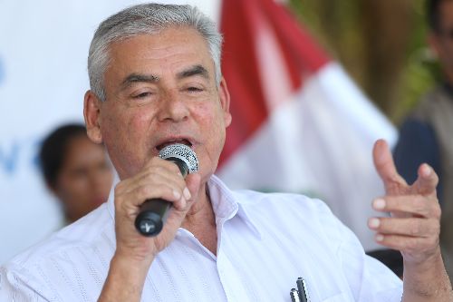César Villanueva. ANDINA/Oscar Farje