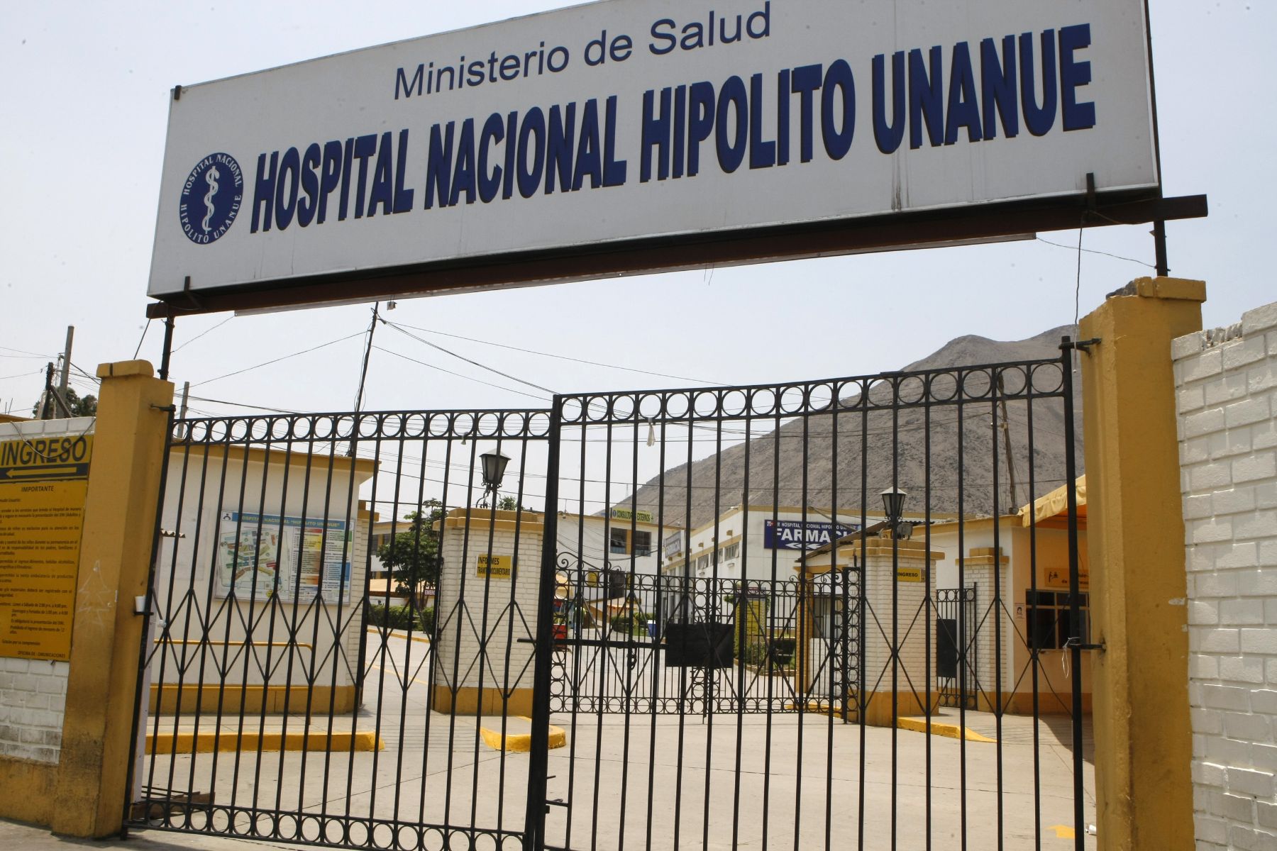 Campeón mundial de matemática internado en el Hospital Hipólito Unanue de Lima, responde a tratamiento de TB. ANDINA/Norman Córdova