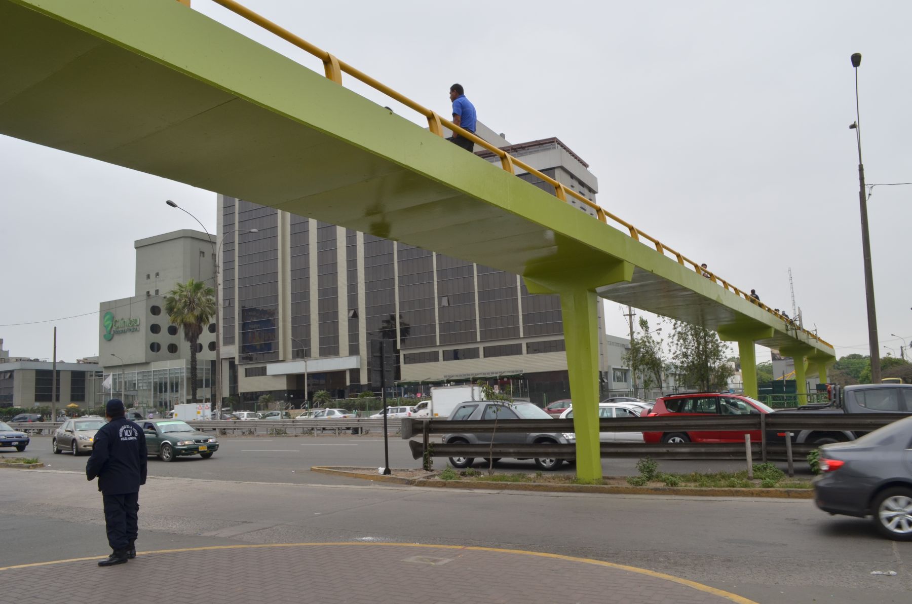 En marzo culminarán mejoras en puente peatonal Carriquiry de San Isidro En marzo culminarán mejoras en puente peatonal Carriquiry de San Isidro