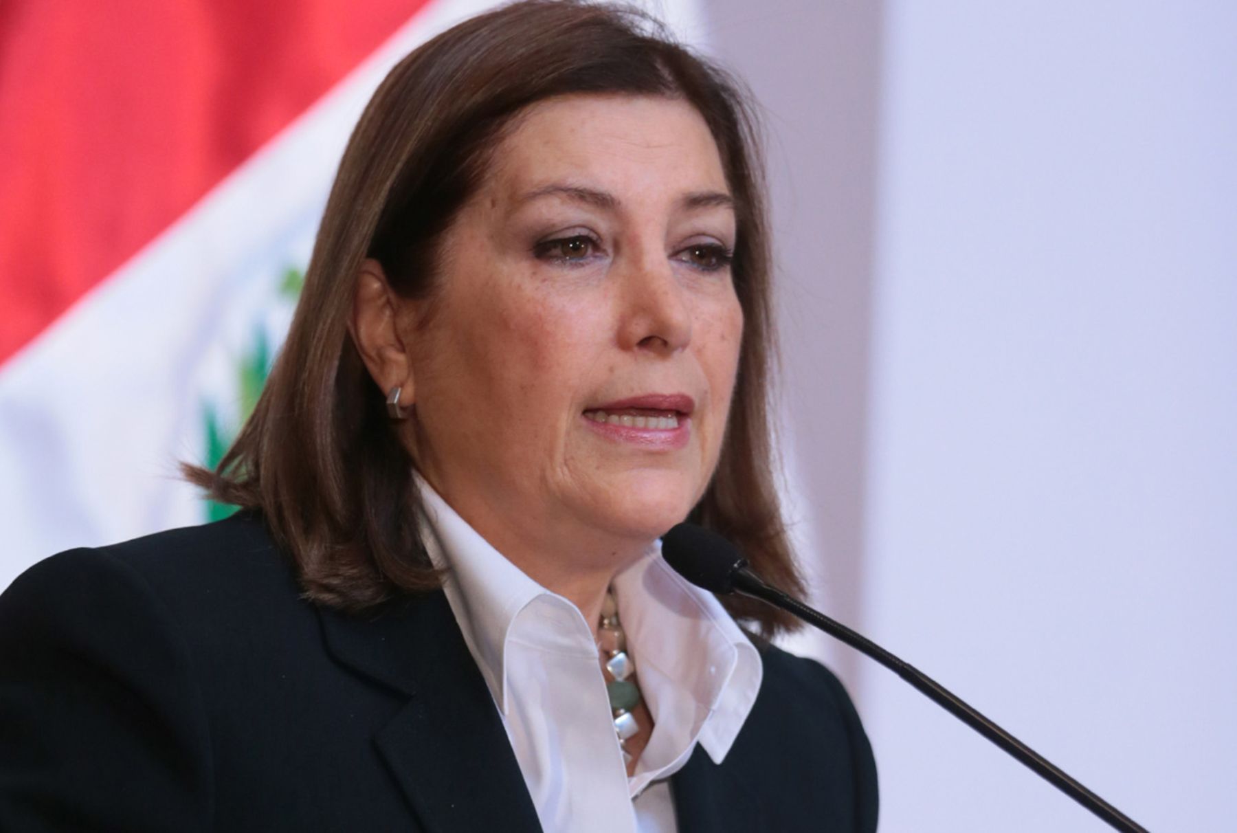 Eda Rivas, ministra de Relaciones Exteriores.