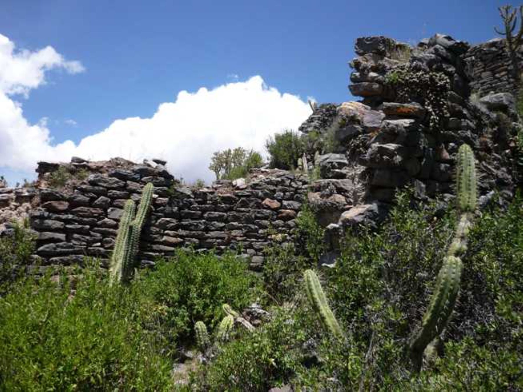 El complejo arqueológico San Antonio de Coporaque, en el Valle del Colca será puesto en valor con apoyo del Ministerio de Cultura.