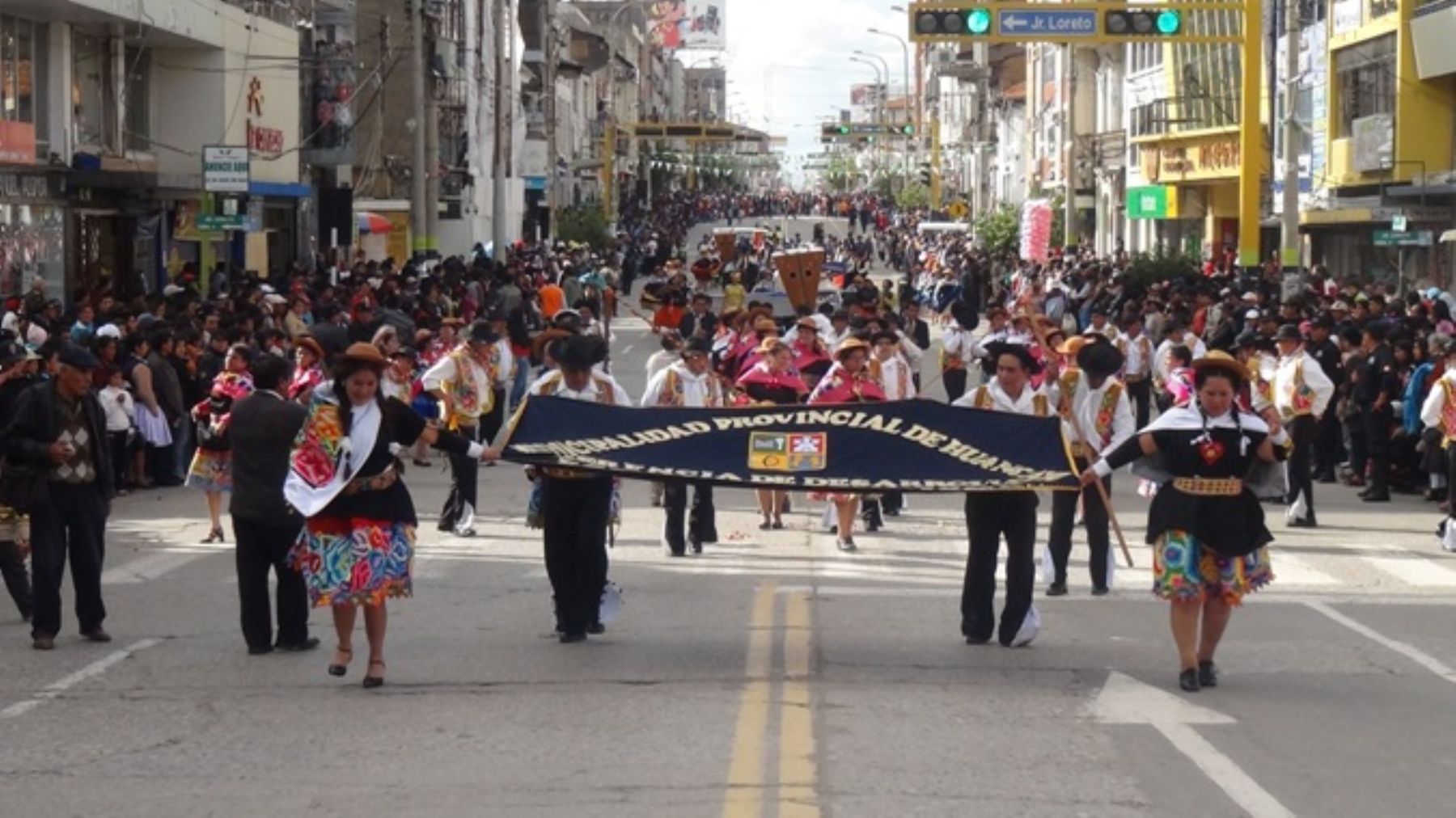 Huancayo inició las celebraciones por el inicio del Carnaval Wanka 2014.