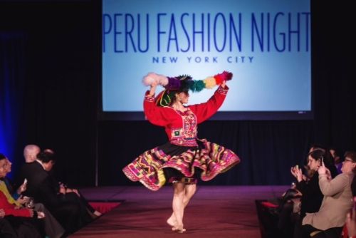 Peru Fashion Night in New York City.