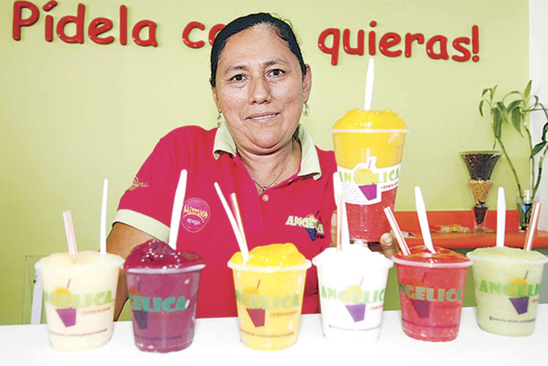 Angélica Obregón sabe que el secreto de una buena cremolada está en la fruta peruana.
