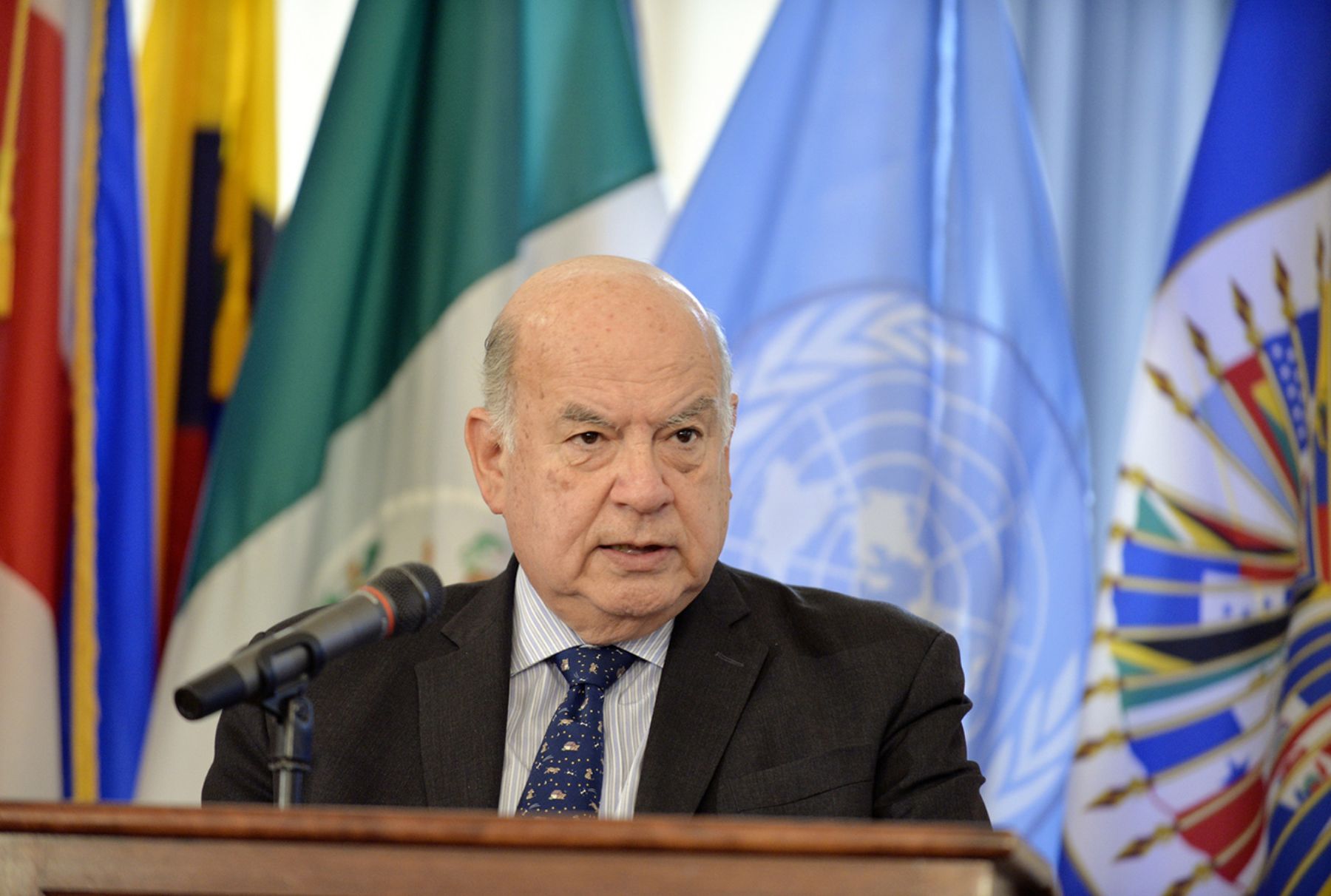 Secretario General de la OEA, José Miguel Insulza.ANDINA/Difusión