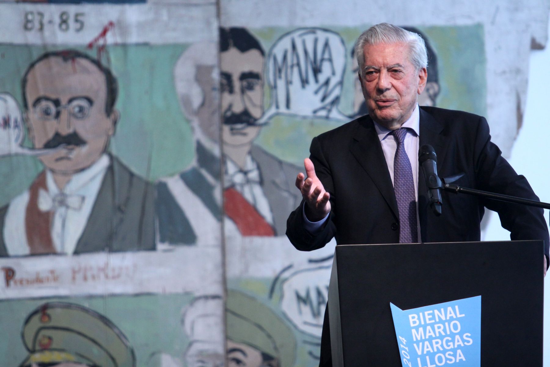 LIMA PERÚ, MARZO 24. Bienal Mario Vargas Llosa. Foto: ANDINA/Melina Mejia