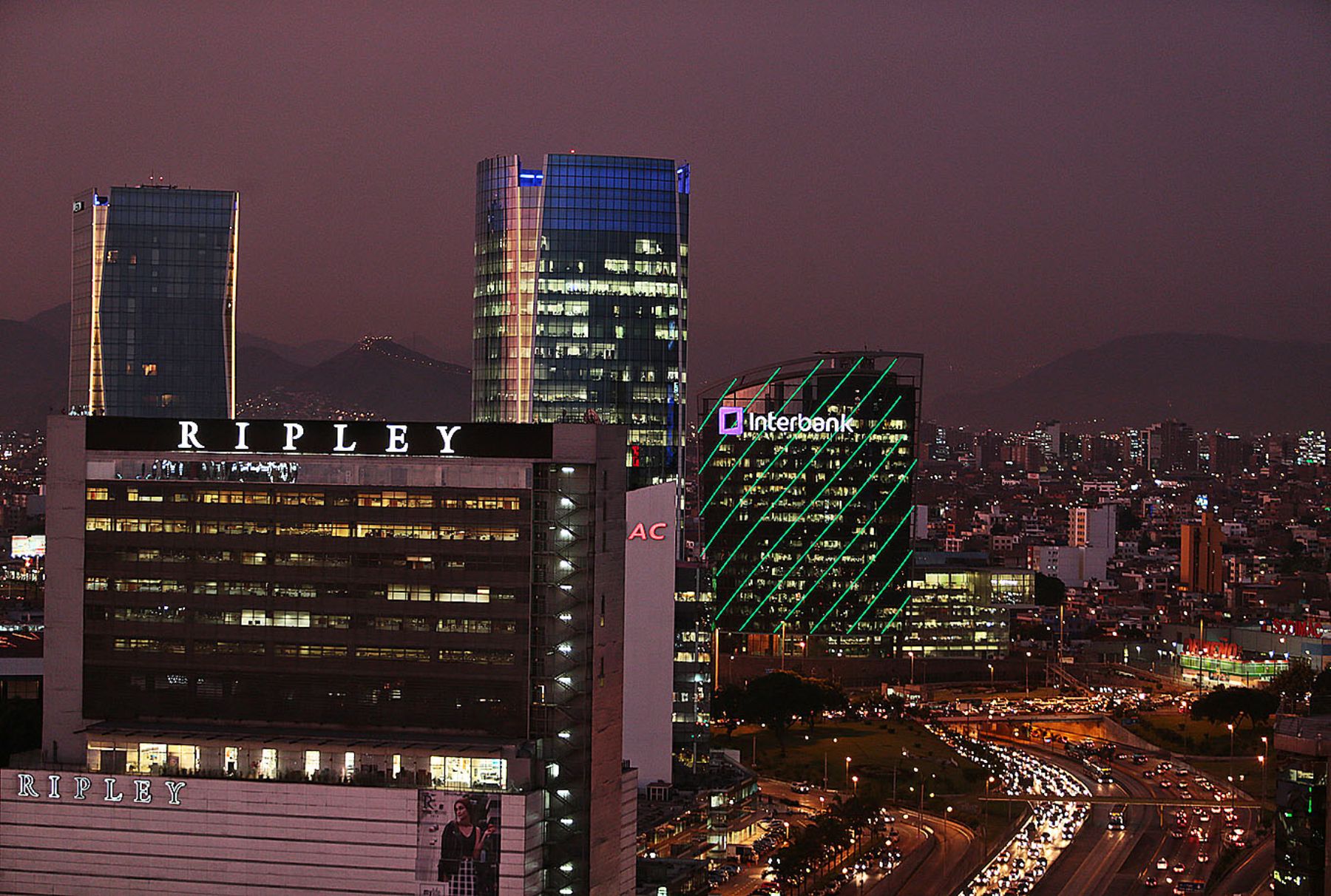 Centro Financiero.Foto: ANDINA/Carlos Lezama