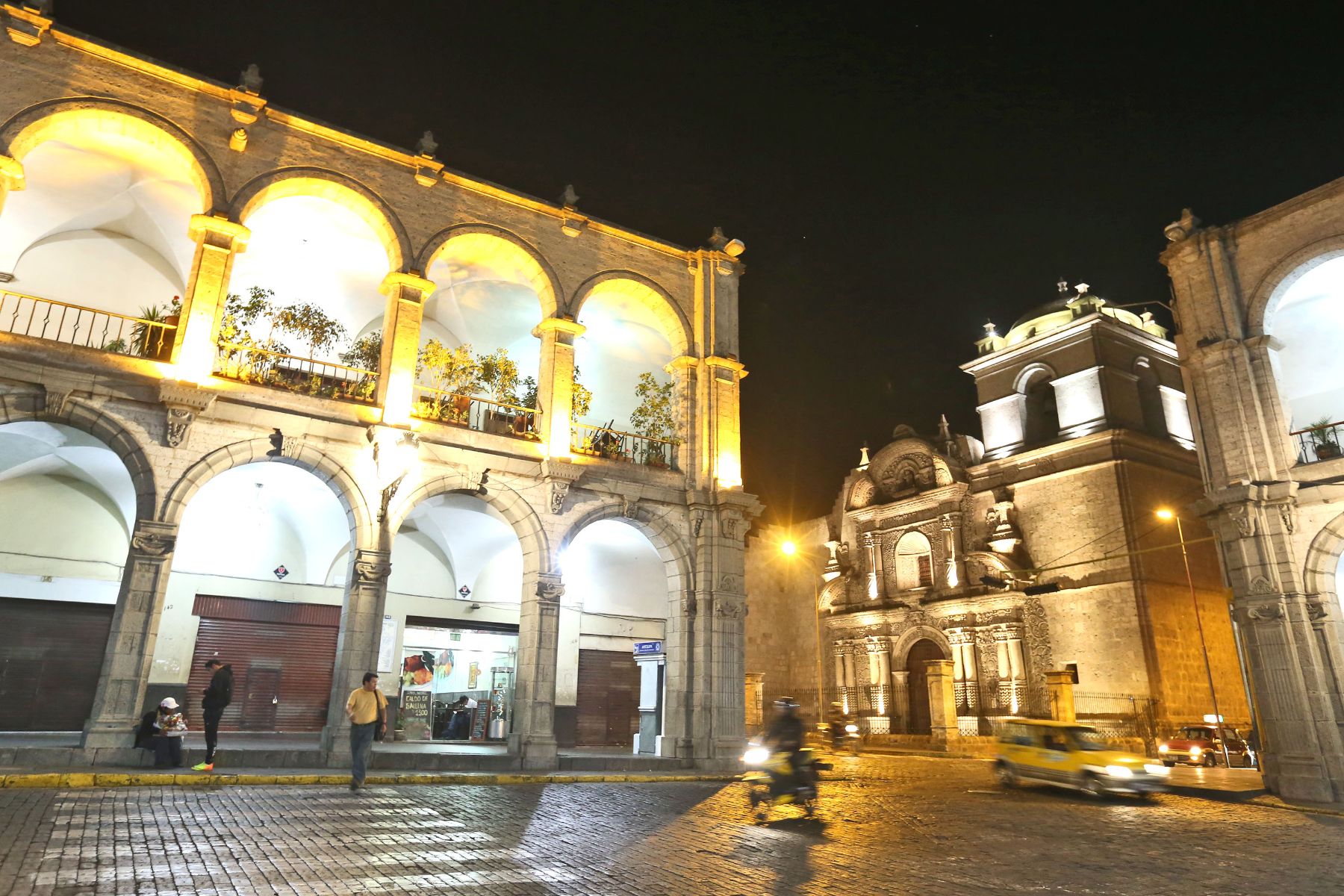 Plaza de Armas de Arequipa. ANDINA/Oscar Farje