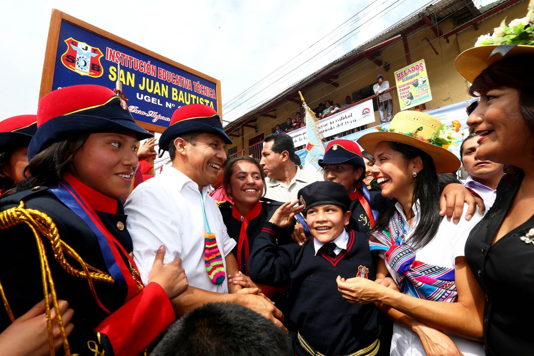 Presidente Ollanta Humala participa en lanzamiento del Año Internacional de la Agricultura Familiar, en la localidad de Matucana, provincia de Huarochirí. Foto: ANDINA/Prensa Presidencia.