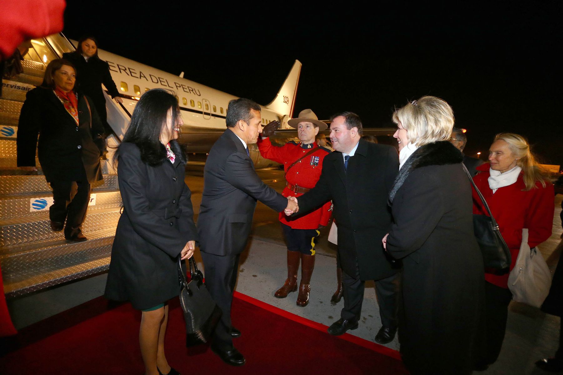 President Humala arrives on Tuesday in Canada for State Visit. ANDINA/Presidencia