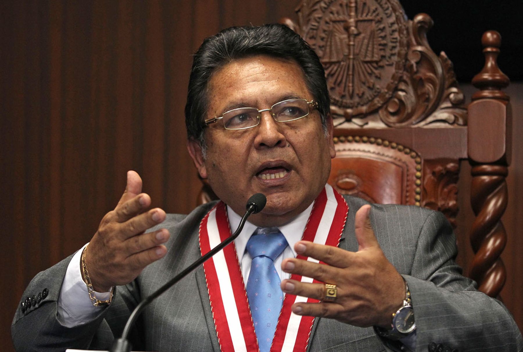 Fiscal de la Nación, Carlos Ramos. Foto: ANDINA/Vidal Tarqui