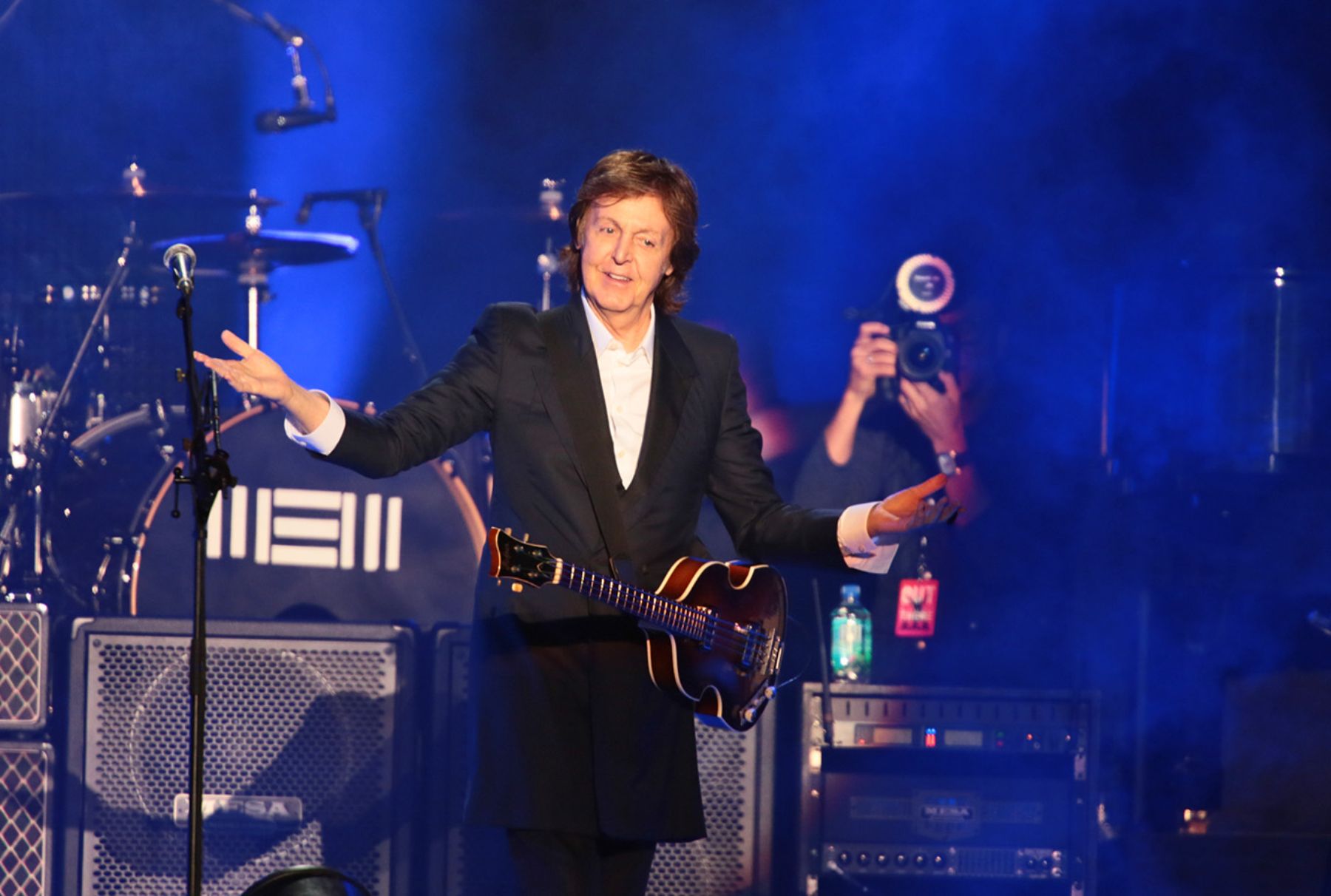Paul McCartney en Lima.Foto:ANDINA/Carlos Lezama