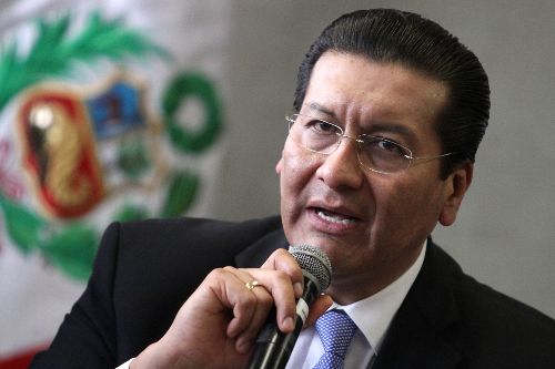 Peruvian Transport and Communication Minister, Carlos Paredesa. Photo: ANDINA/Melina Mejia