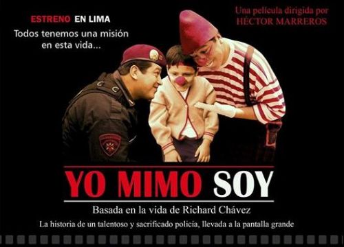Afiche de la película cajamarquina "Yo mimo soy" cuya función de preestreno será hoy en Lima.