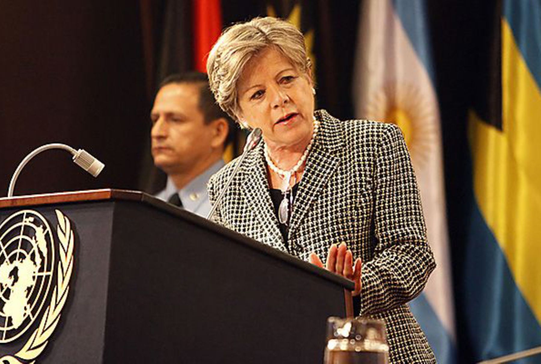 Alicia Bárcena, secretaria ejecutiva de la Cepal. ANDINA/Difusión