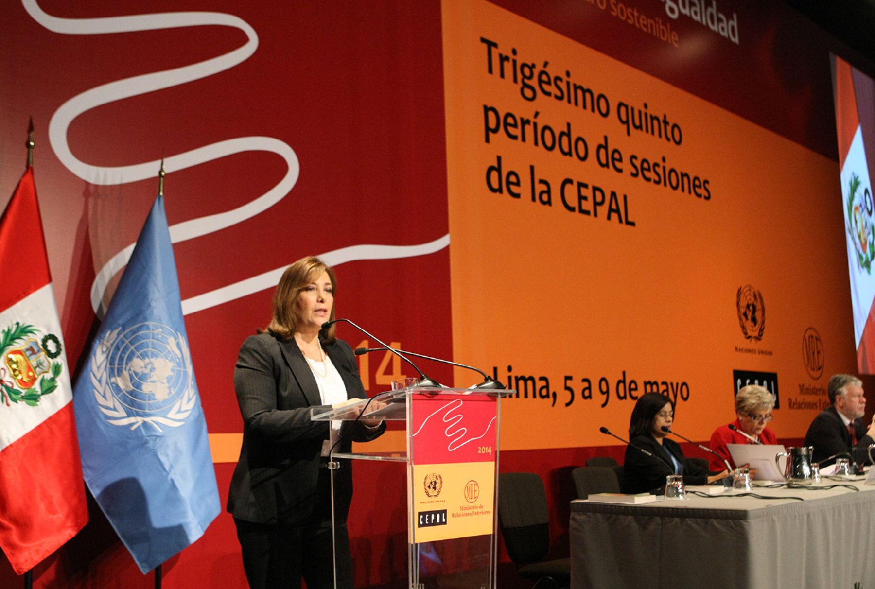 LIMA, PERÚ  - MAYO 05.inauguración del XXXV Período de Sesiones de la Comisión Económica para América Latina y el Caribe (Cepal),Foto: ANDINA/Norman Córdova