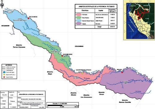 Promulgan ley que crea la provincia de Putumayo en departamento de Loreto. Foto: ANDINA/Difusión.