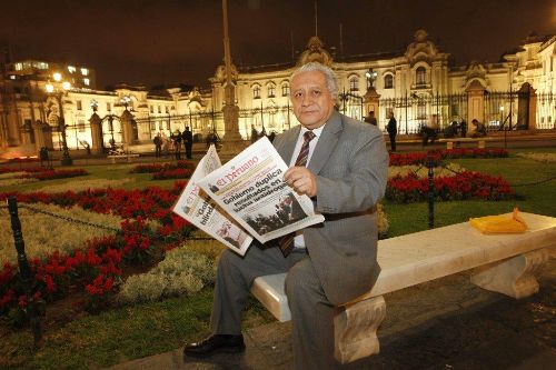 César Terán, apreciado colega, partió hoy al lado del Señor. Foto: ANDINA/Difusión.