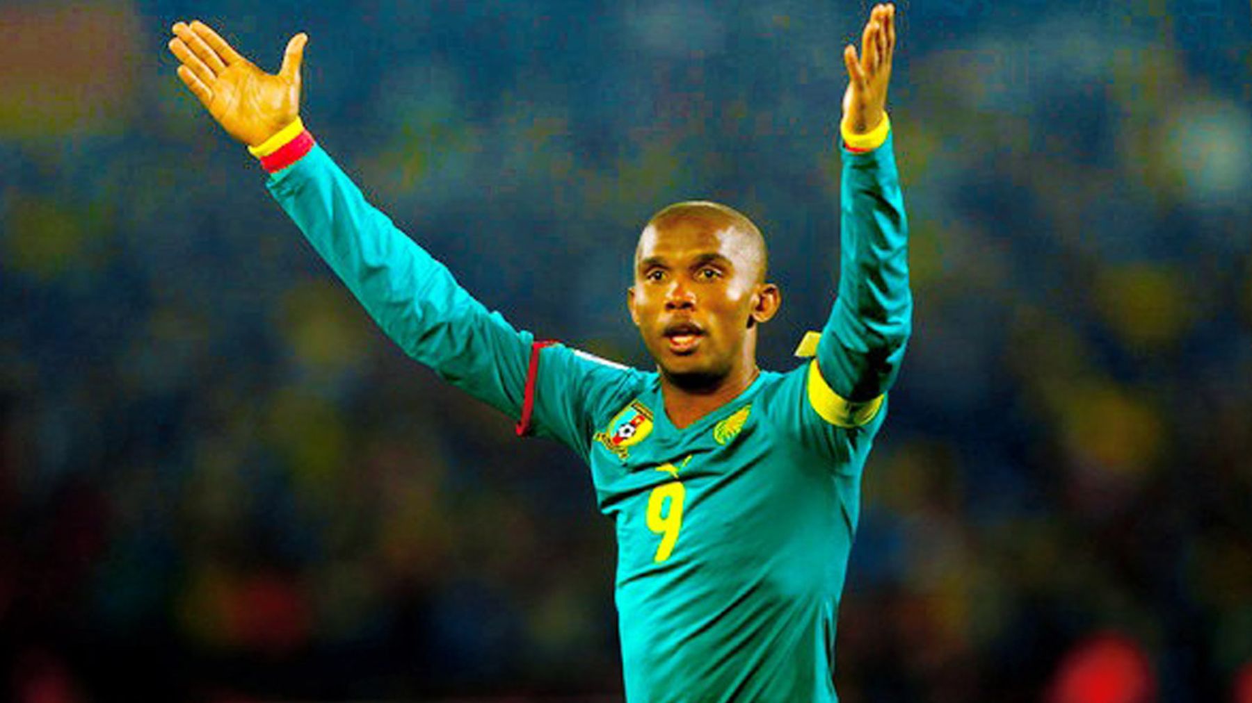 Cameroon striker Samuel Eto