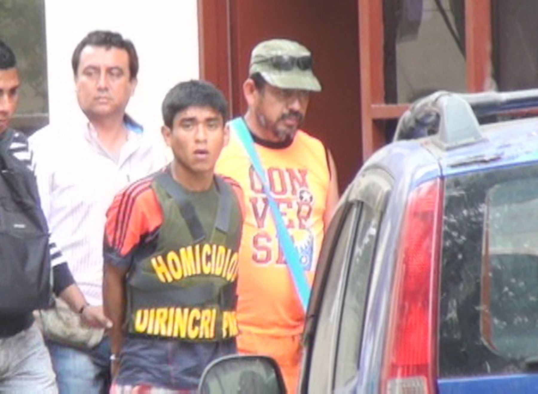El presunto asesino de Ezequiel Nolasco y otros 13 detenidos más responderán a la justicia. Foto: Cortesía