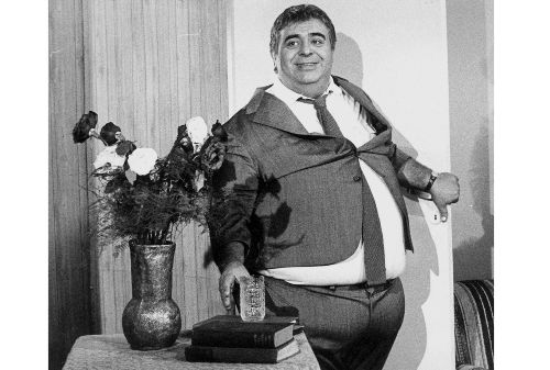 Actor argentino Jorge "El Gordo" Porcel. INTERNET