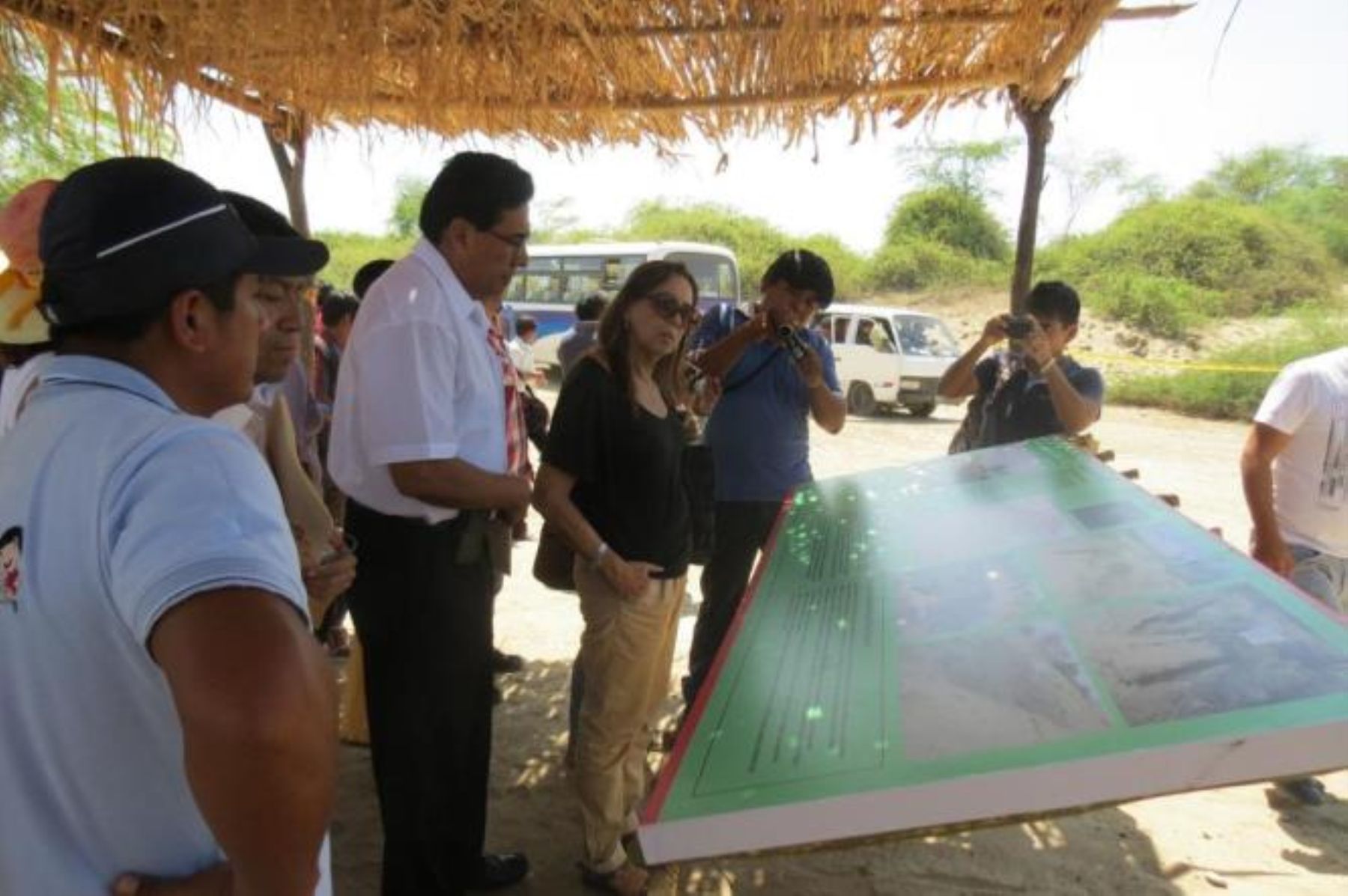 Presentan nuevos hallazgos de cultura Tallán en Huaca Chaquira. Foto: ANDINA/Mario Moncada.