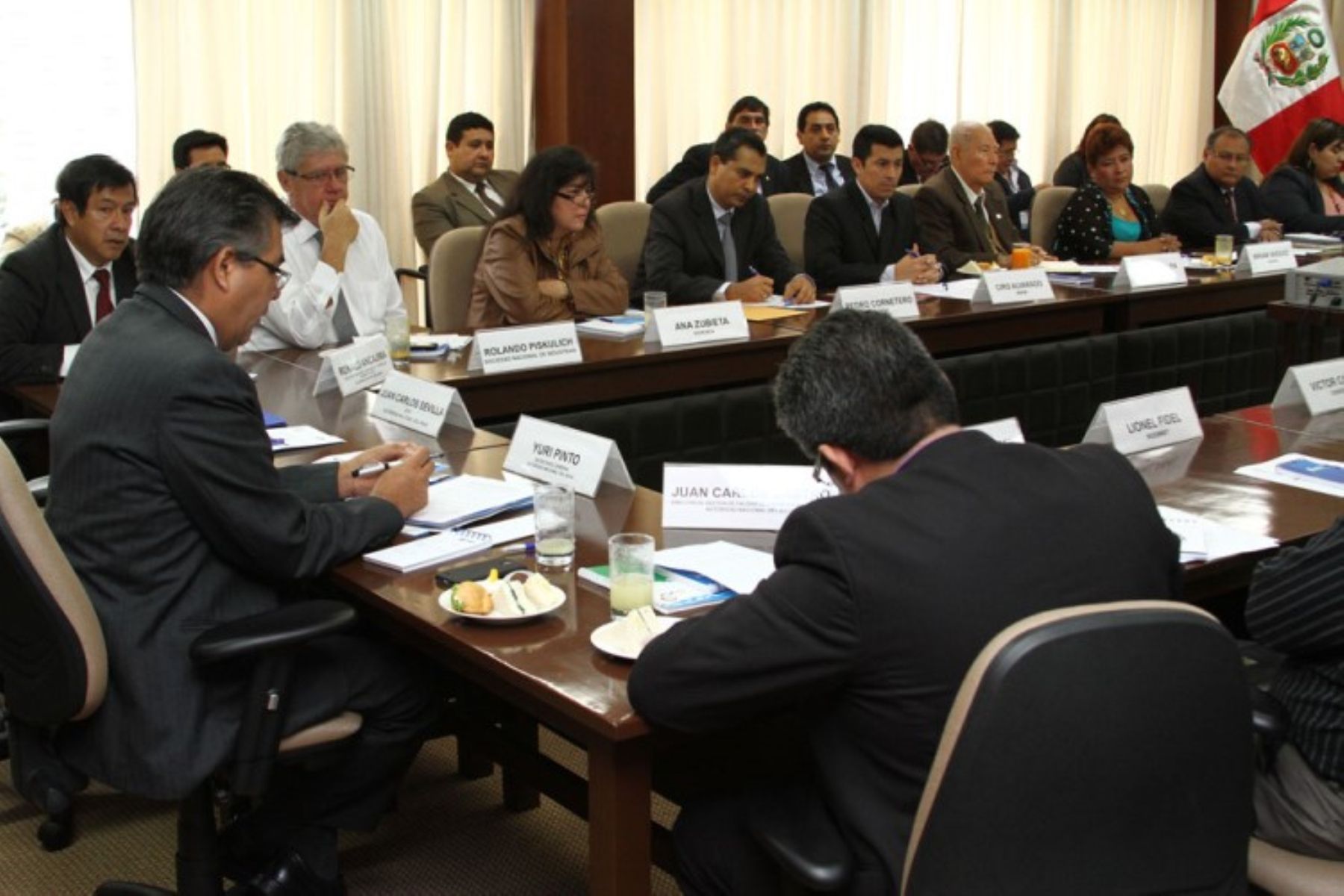 Representantes de la ANA encabezaron reunión del Sistema Nacional de Gestion de Recursos Hidricos.