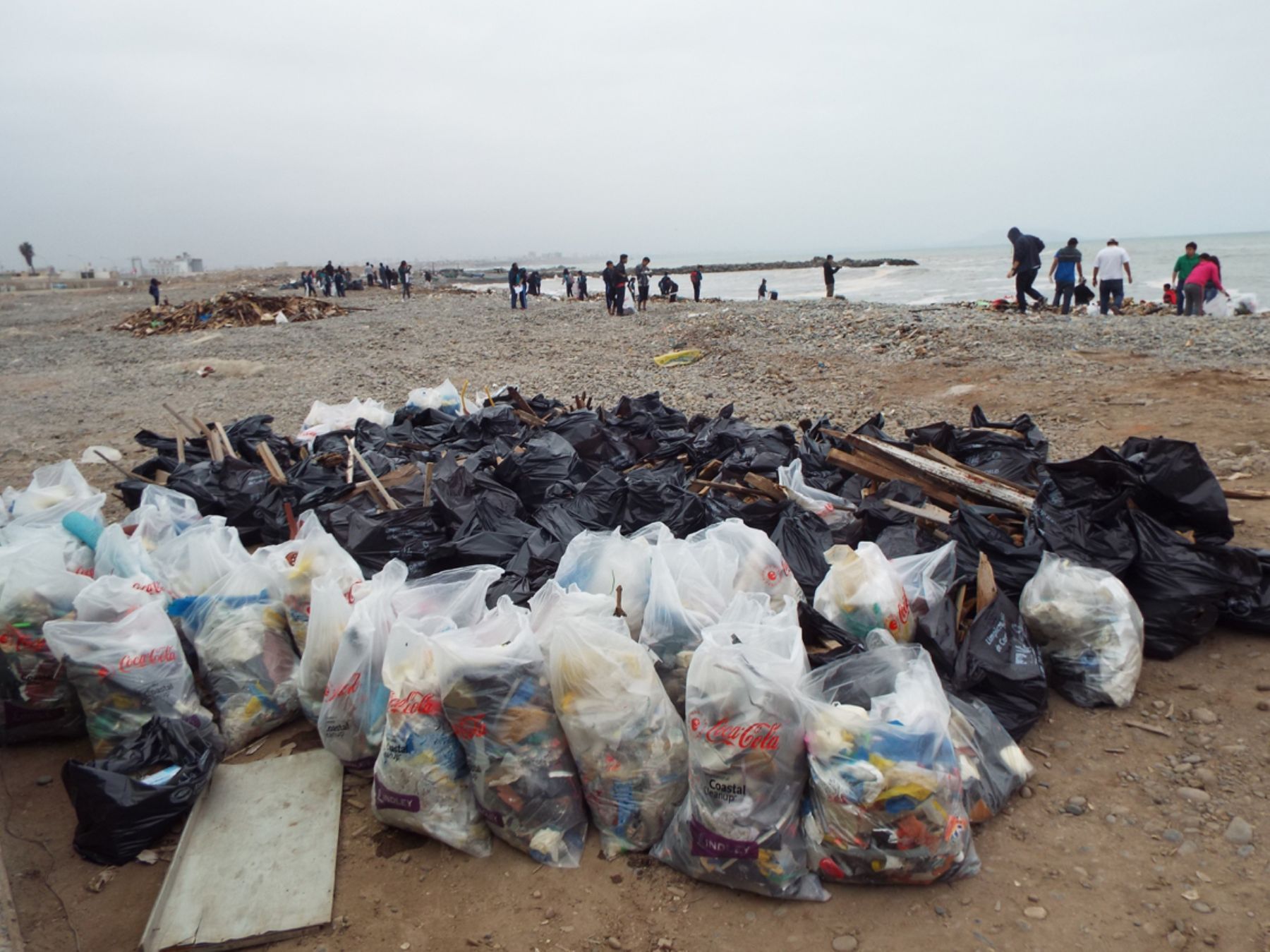 Recogen más de 20 toneladas de basura en playa Carpayo del Callao ...
