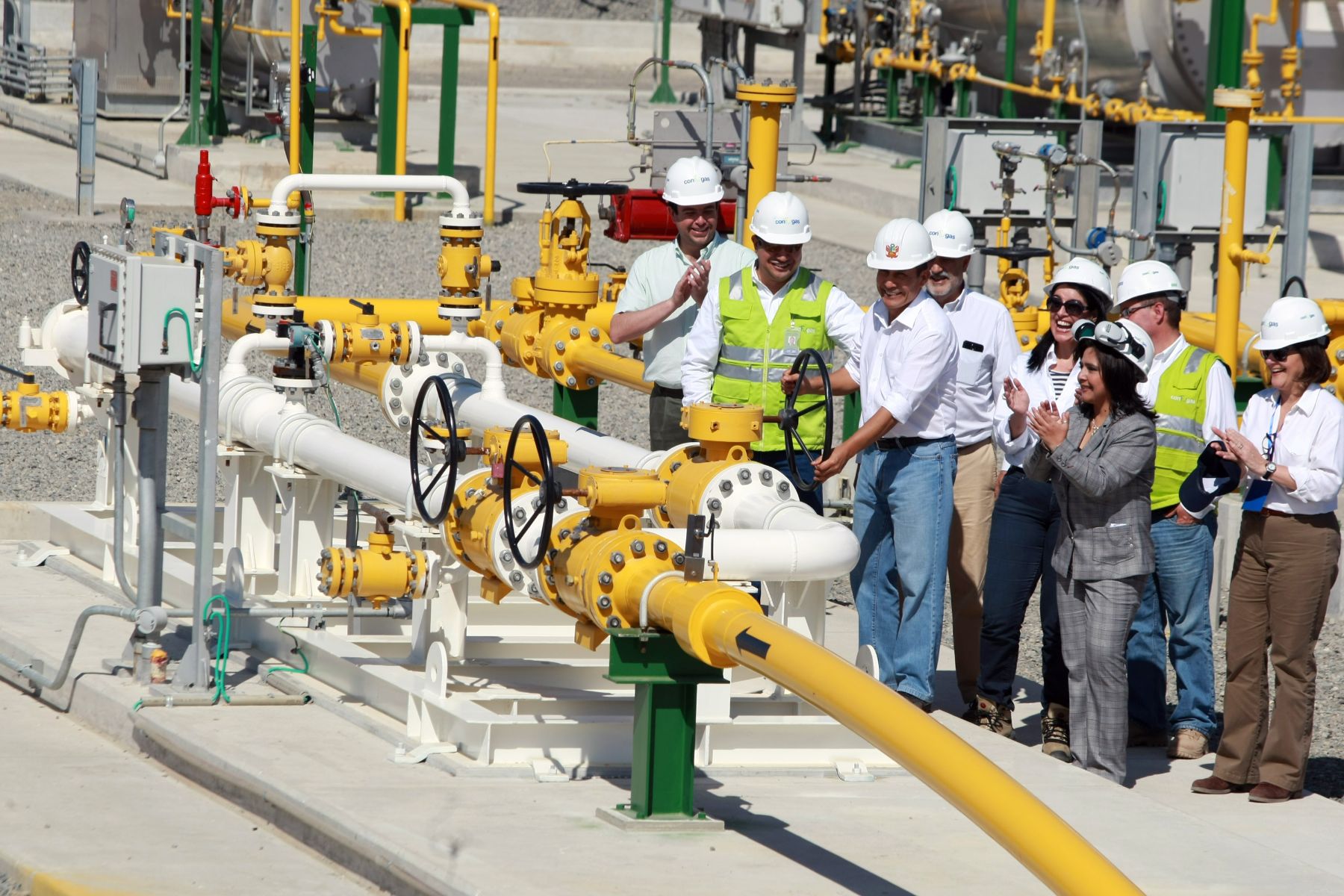 Southern Gas Pipeline. Photo:ANDINA/Hector Vinces.